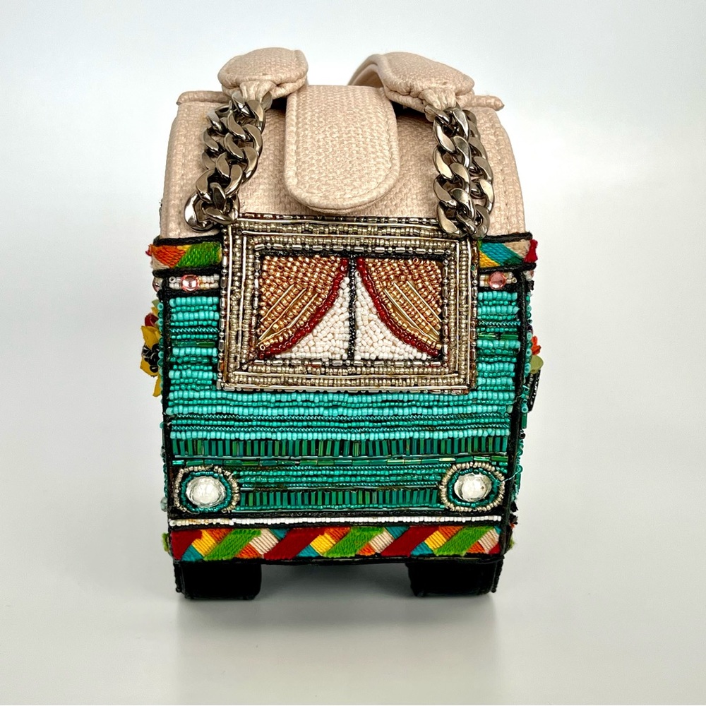 Beaded Camper Mini Bag by Mary Frances - Picture 6 of 16